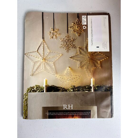 Restoration Hardware Holiday 2015 Catalog Decor Entertaining Gifts - Picture 2 of 6